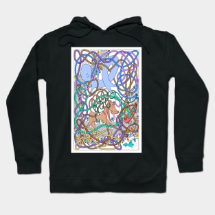 Mr Squiggly Out For A Stroll Hoodie